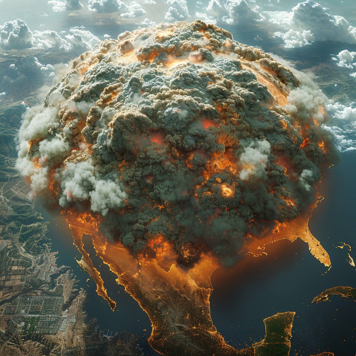 IA imagina qué pasaría con México si Rusia cumple la amenaza de lanzar bomba a los Estados Unidos.