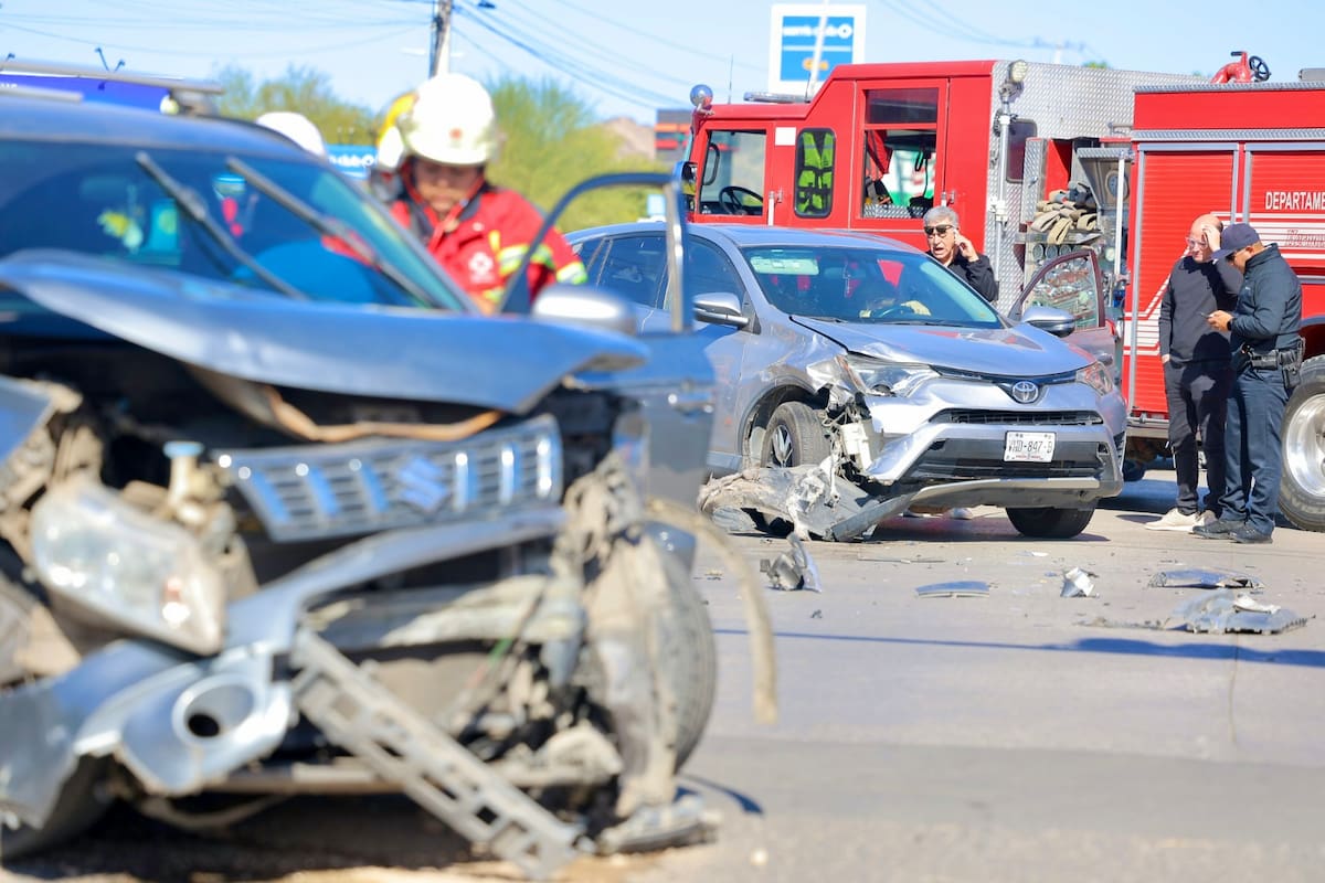 Accidentes viales son provocados por imprudencia del conductor: Tránsito Hermosillo