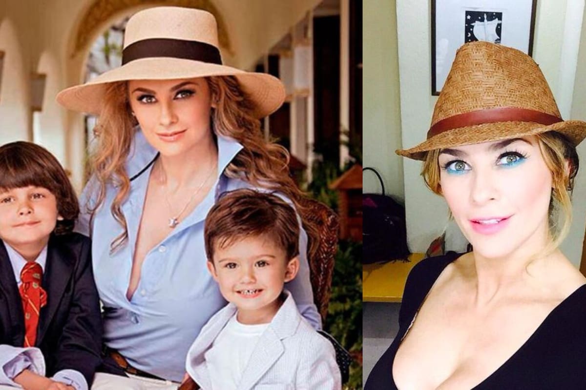 Aracely Arámbula responde a rumores sobre sus hijos