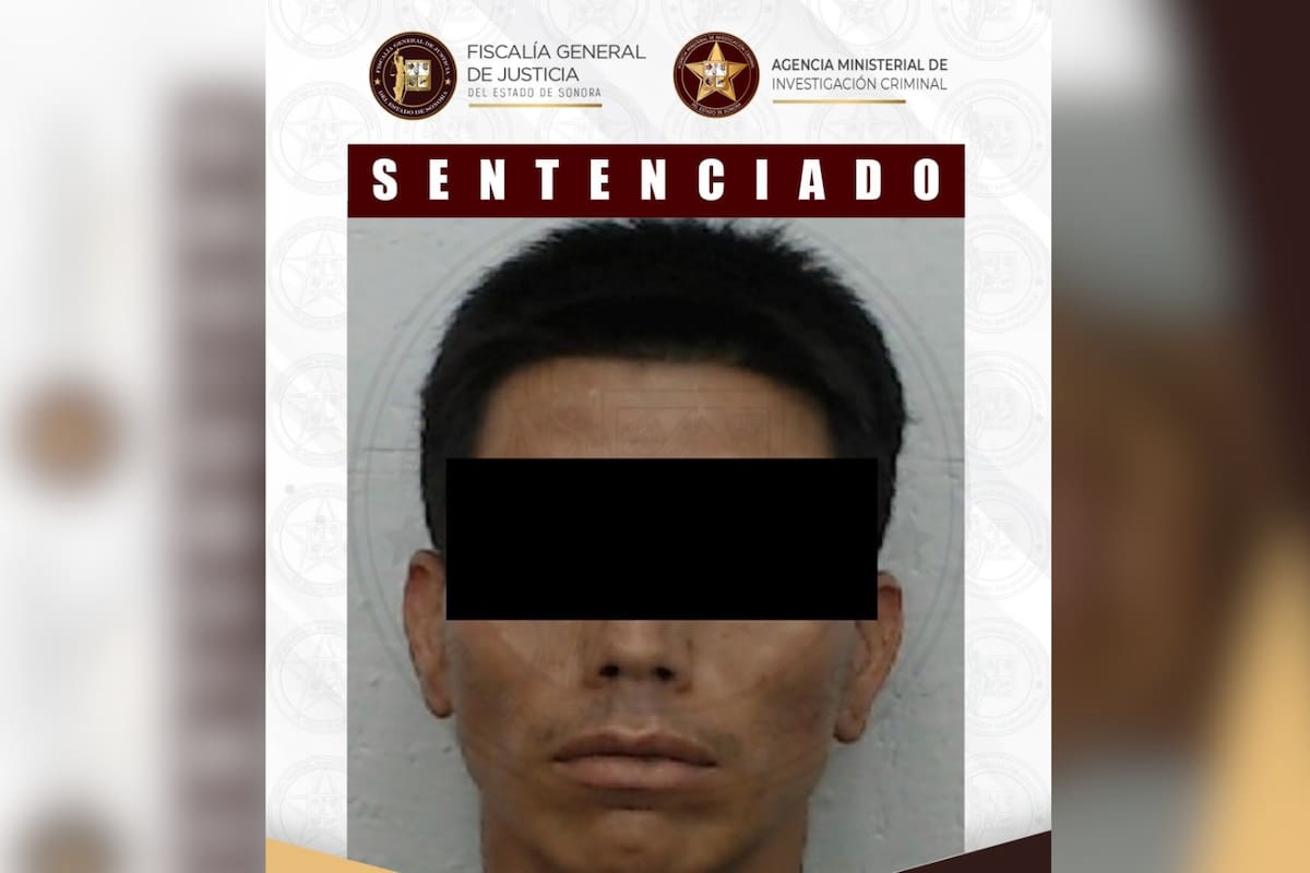 Sentencian a 31 años de prisión a hombre por homicidio en Hermosillo