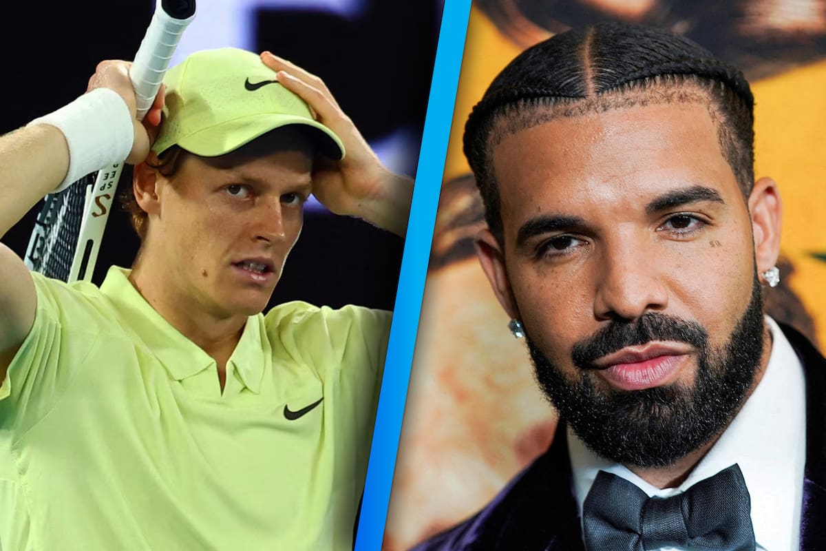 Drake apostó una fortuna a que Jannik Sinner ganará el US Open, sin embargo, aquí la larga lista de sus apuestas perdidas
