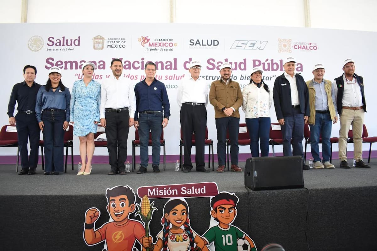 Arranca Semana Nacional de Salud Pública 2025 con enfoque en prevención y corresponsabilidad