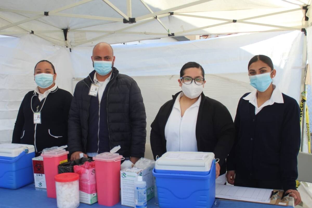 Continúa vacunación contra Covid-19 en Tijuana