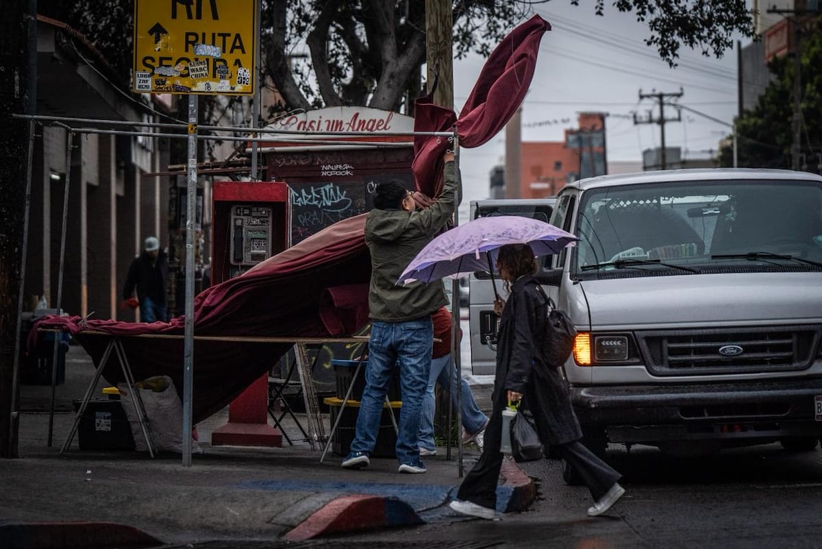 Se esperan temperaturas entre 22 °C y 17 °C durante el fin de semana, con ambiente fresco y lluvias intermitentes. Foto: Border Zoom