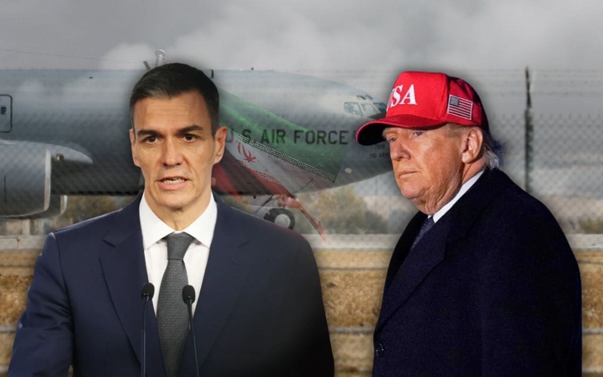 España impide el uso de sus bases para atacar Irán y 15 aeronaves de EEUU abandonan Rota y Morón. | Crédito: REUTERS/AP