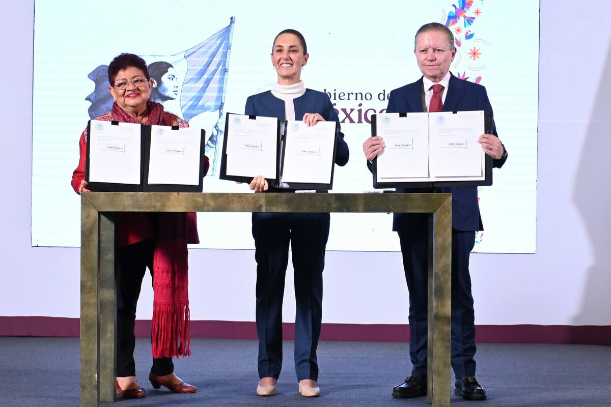 Claudia Sheinbaum envía 3 leyes sobre Reforma Judicial. | Crédito: Presidencia