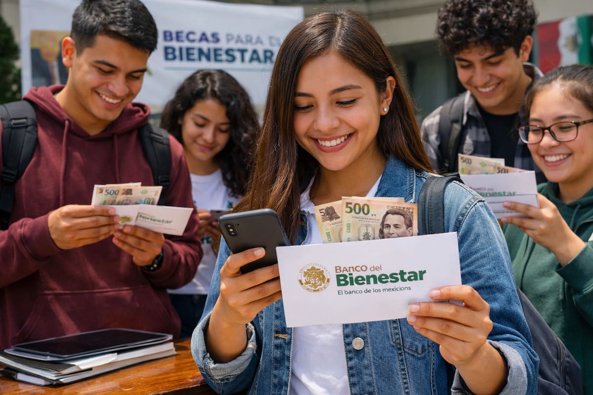 SEP confirma pago doble de Becas Benito Juárez en abril; estudiantes recibirán hasta 11,600 pesos por dos bimestres acumulados