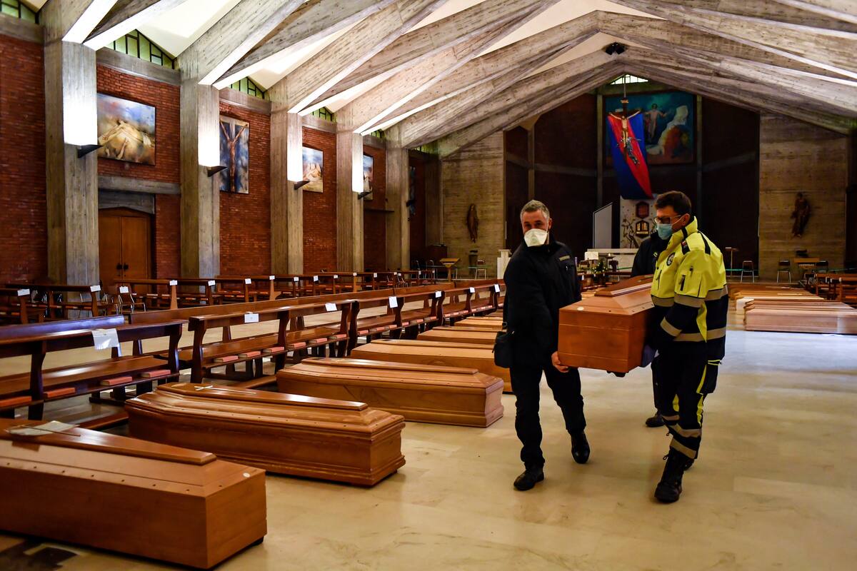 Cifras de coronavirus van estabilizándose en Italia; Francia supera los 3 mil fallecidos