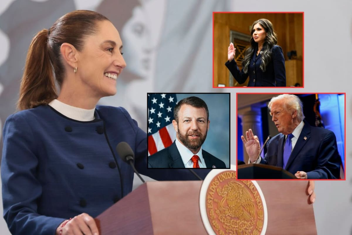 Claudia Sheinbaum afirmó que México mantendrá la cooperación migratoria y de seguridad con EEUU pese a la destitución de Kristi Noem y la llegada de Markwayne Mullin al DHS