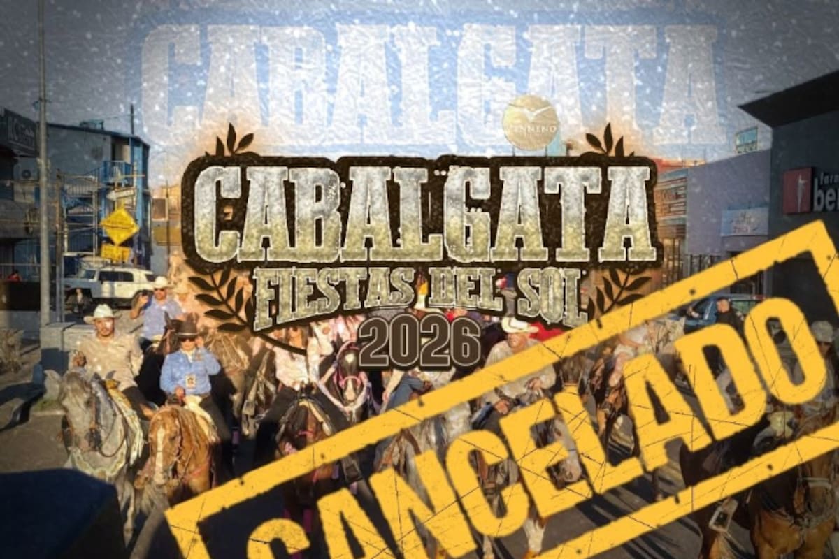 Suspenden Cabalgata de las Fiestas del Sol 2026 por falta de apoyo del Patronato