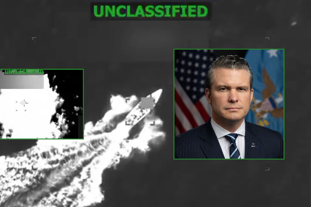 Estados Unidos mató a 3 personas en un ataque contra un presunto barco narcotraficante en el Caribe