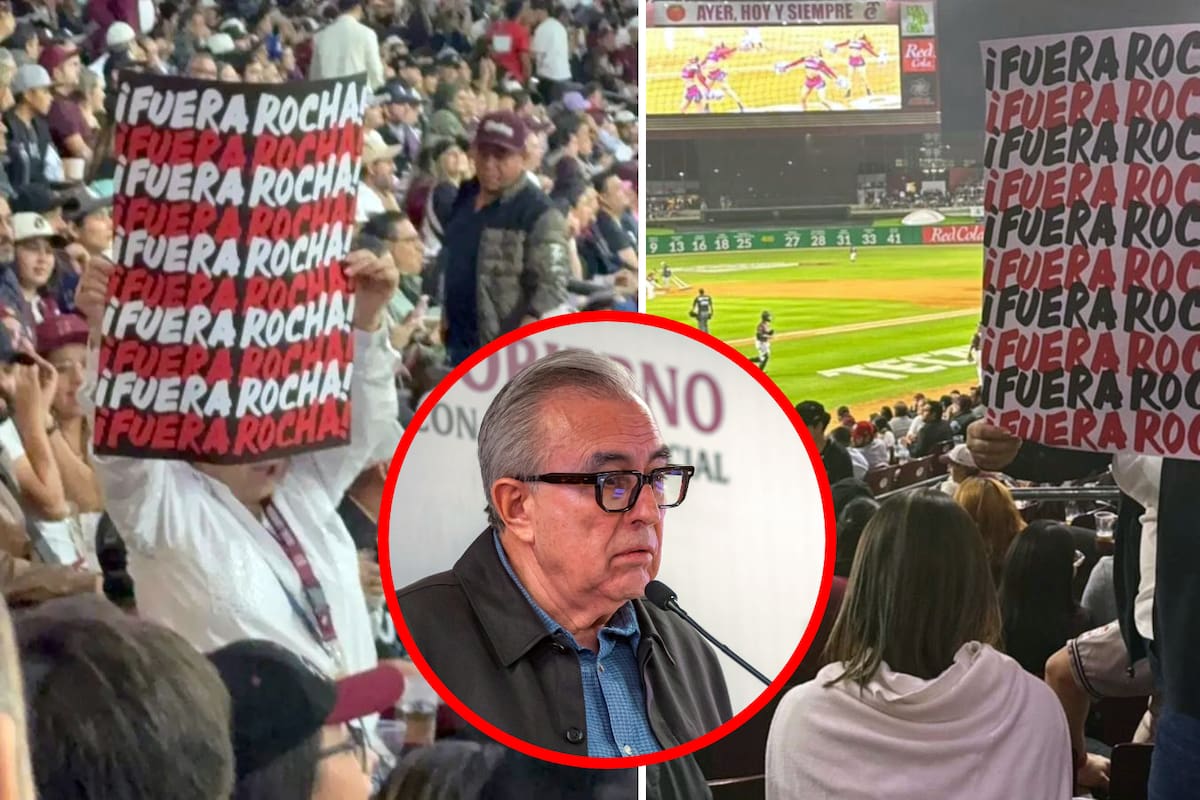 “¡Fuera Rocha!”: Aficionados protestan contra Rocha Moya en partido de los Tomateros de Culiacán