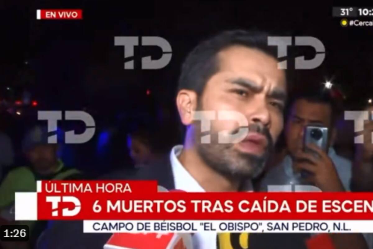 Máynez: El instinto fue que podía levantarse el escenario, entonces había que saltar
