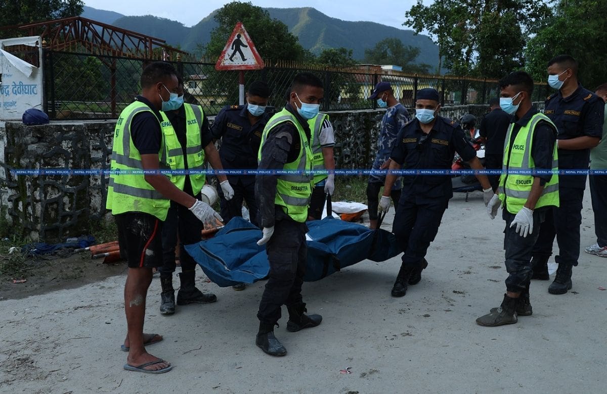El distrito de Rasuwa, en el centro de Nepal, y la ciudad de Shigatse, en la Región Autónoma del Tíbet, concentran los efectos del desastre. | Crédito: Nepal Police (@NepalPoliceHQ)