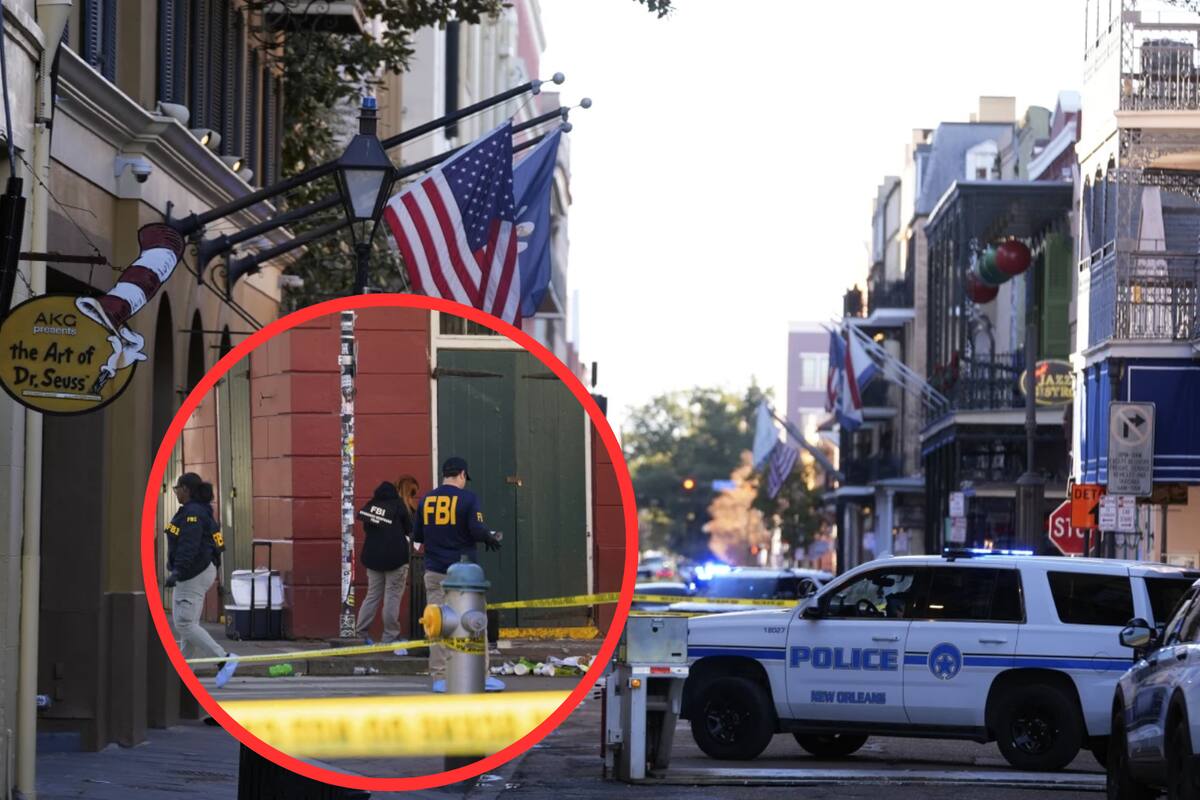 Autor del atropello masivo en Nueva Orleans actuó solo: FBI cambia su declaración