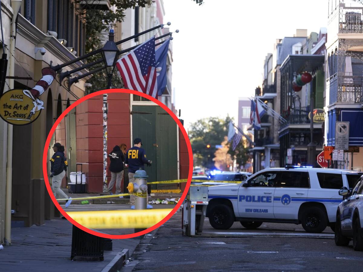 Autor del atropellamiento masivo en Nueva Orleans actuó solo: FBI | Crédito: AP