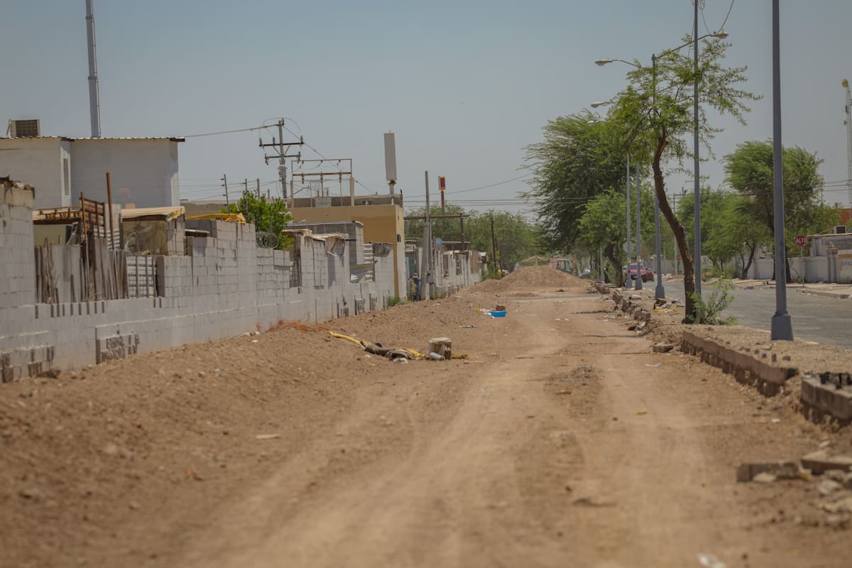 Montserrat, la avenida que no brilla en Mexicali
