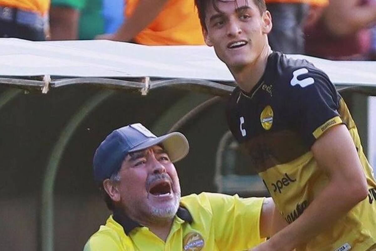 El lado más humano de Maradona en México