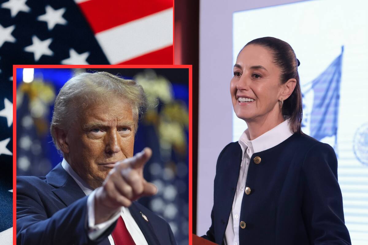 Donald Trump planteó el tema de la frontera a Sheinbaum durante llamada telefónica de ayer, revela
