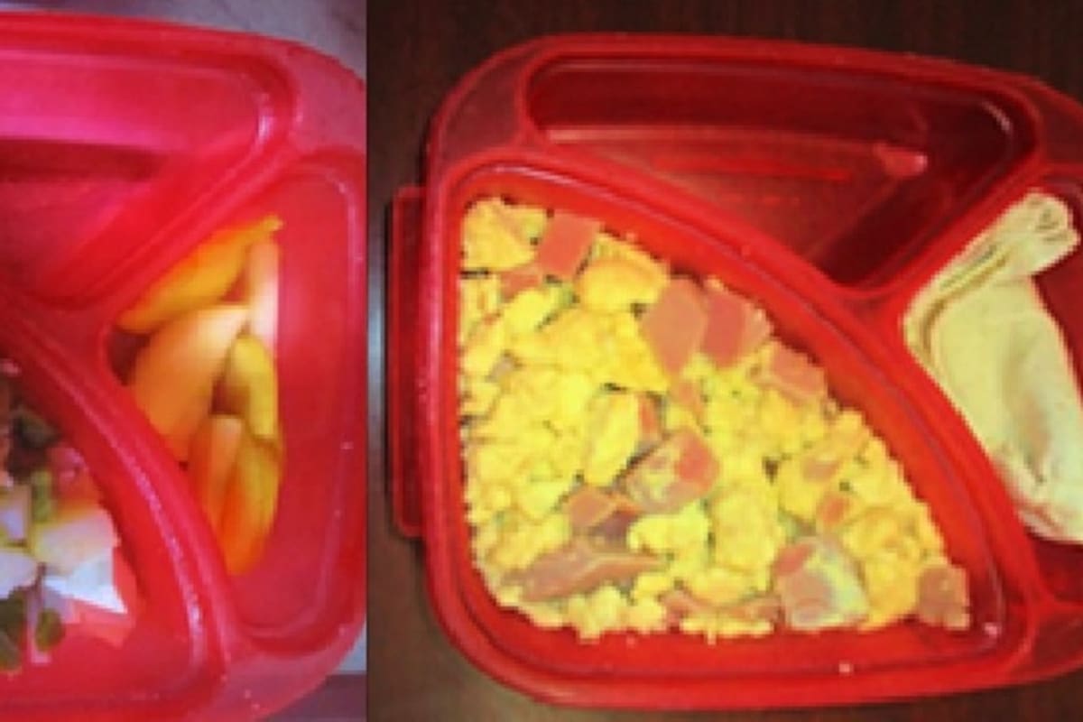 Así es la comida dentro de un reclusorio