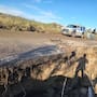 Lluvias provocan deslaves y dejan ranchos incomunicados en la zona rural de Ensenada