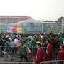 Hombre de la tercera edad sufre convulsiones en la Puerta 1 del Estadio Azteca previo a la inauguración del Mundial 2026 y la SSC lo reporta estable