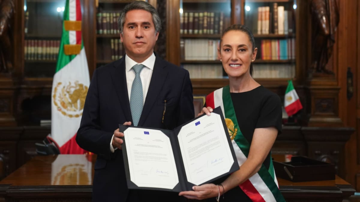 Comercio y cooperación entre México y la UE se fortalecen con el nuevo acuerdo. (Presidencia)