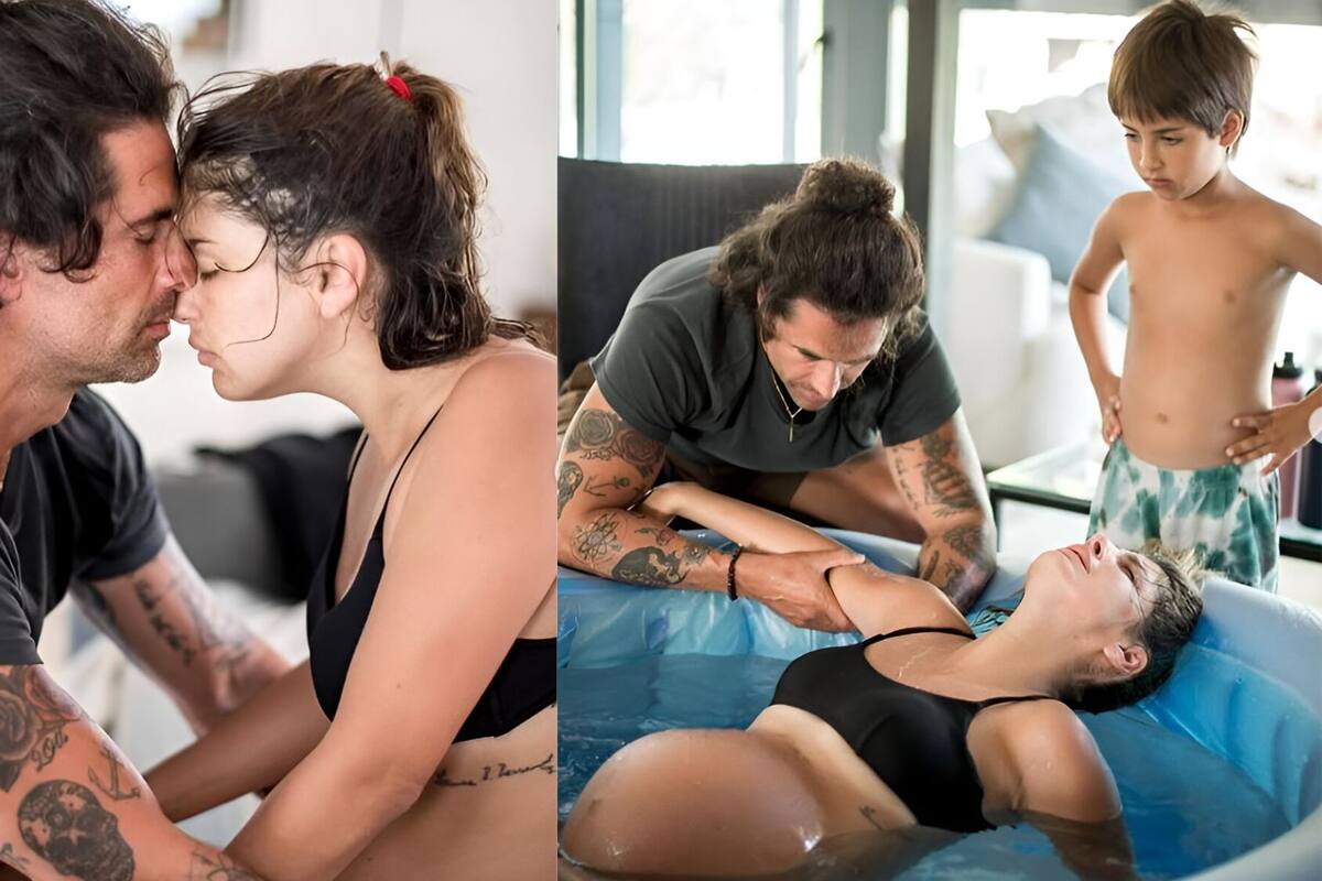 “Es traumático”: Critican a Michelle Renaud por permitir que su hijo presencie su parto