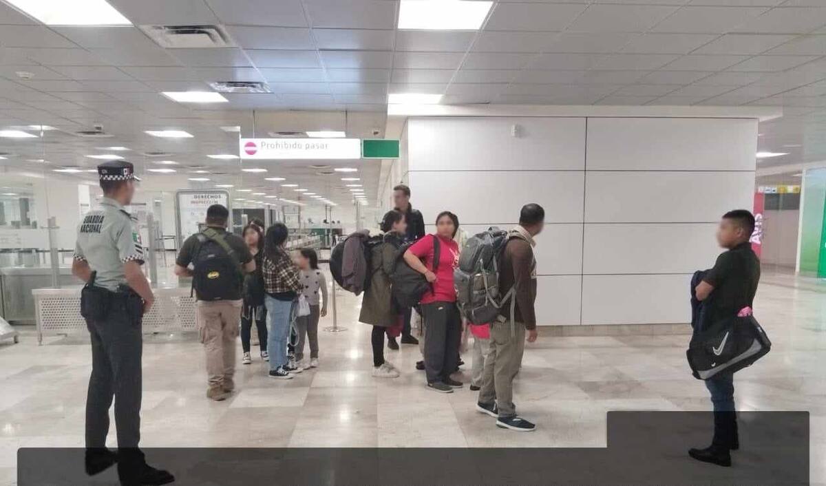 En Sonora, Guardia Nacional e INM rescatan a 74 migrantes de Asia, el Caribe, Centro y Sudamérica.