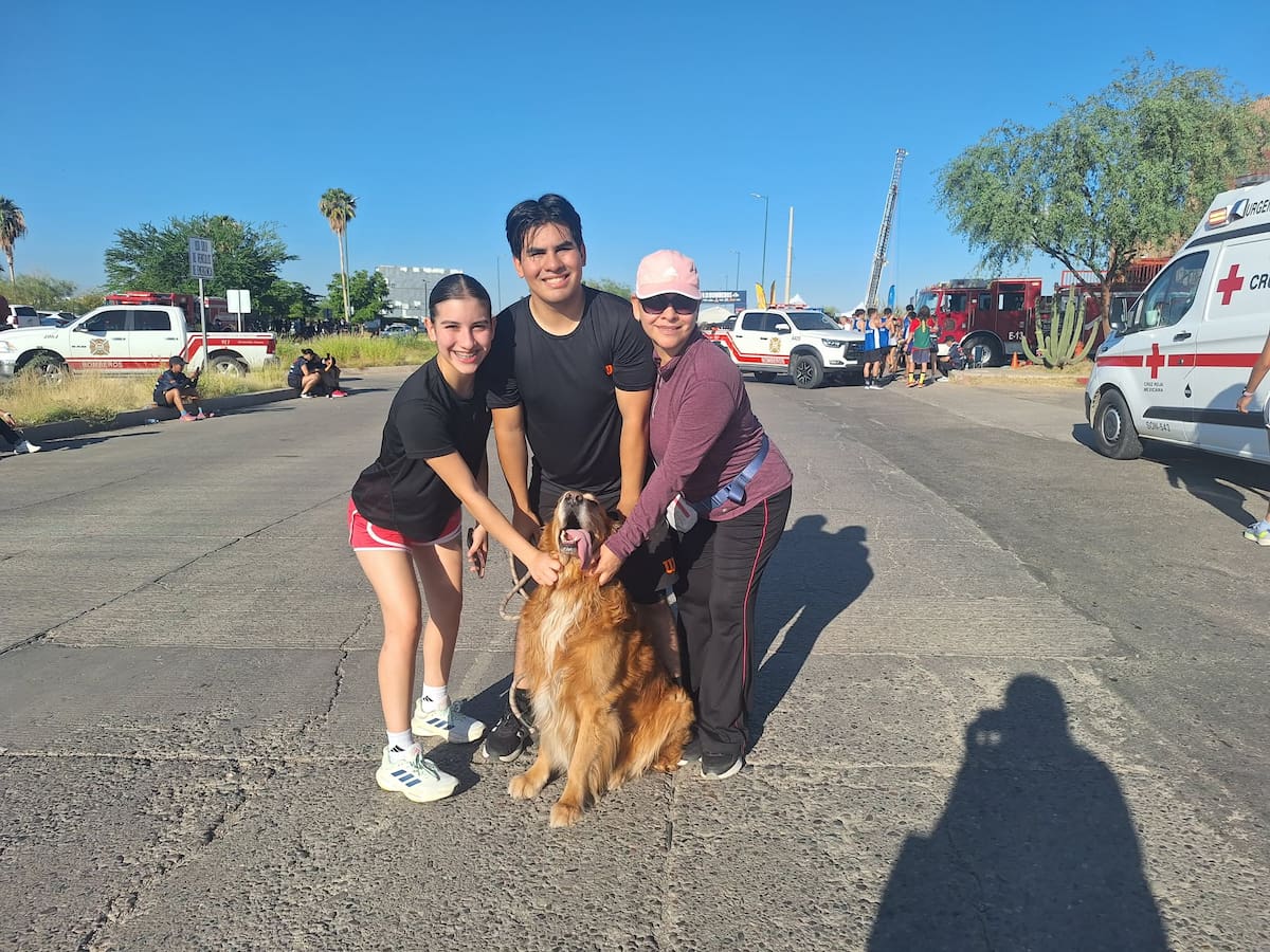 Éxito en Hermosillo: más de 800 participantes en la Carrera por los Bomberos. | Crédito: Leonor Hernández (GH)