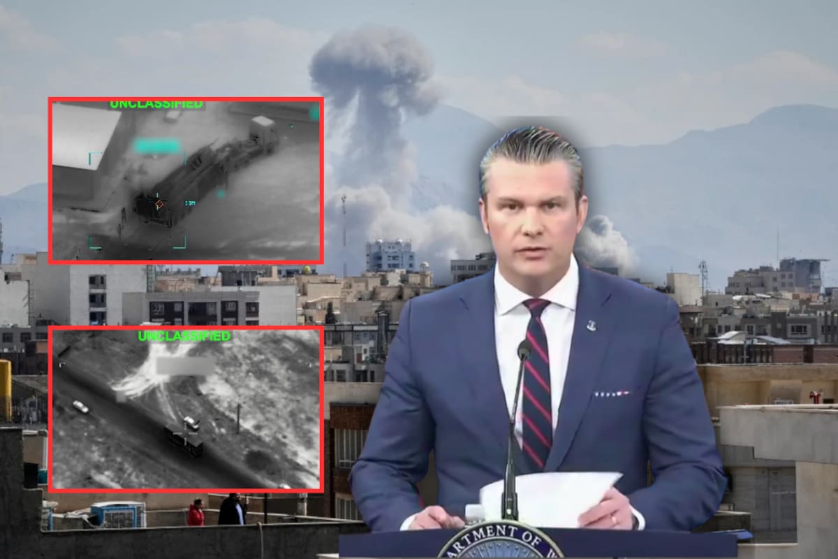 Peter Hegseth, secretario de Guerra de EEUU declara sobre ataques a Irán: “Esto no es Irak. Esto no es interminable, es lo opuesto. Esta operación es clara, devastadora y decisiva”