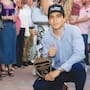 Reconocen en Nogales a estudiante creador de vehículo eléctrico