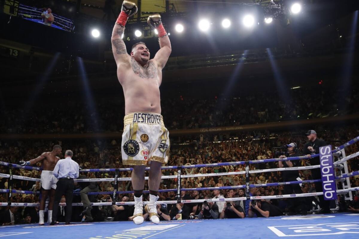 Andy Ruiz ha usado CBD, un derivado de la mariguana, durante su entrenamiento