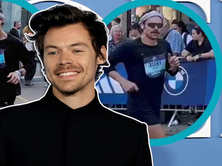Harry Styles es sorprendido en otro maratón en Berlín, superando su récord anterior en Tokio