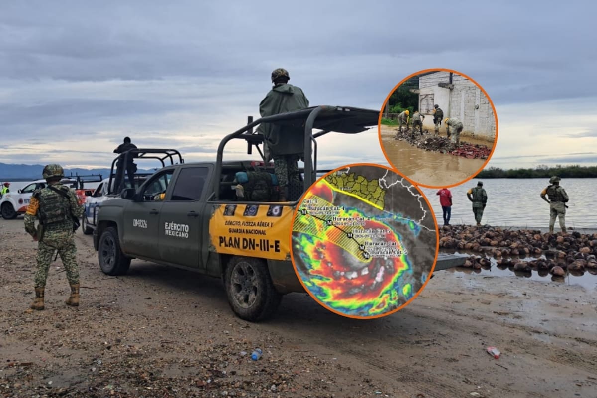 Huracán ‘Polo’ llega a categoría 5 y activa Plan Marina en nueve estados del Pacífico mientras Ejército despliega el DN-III-E en Colima