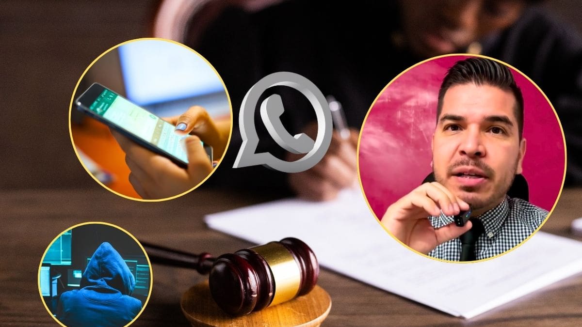 Luis Rodríguez, abogado experto, advierte sobre el error de imprimir chats de WhatsApp para un juicio y cómo puedes usarlos: “La prueba fundamental es la de la informática forense”