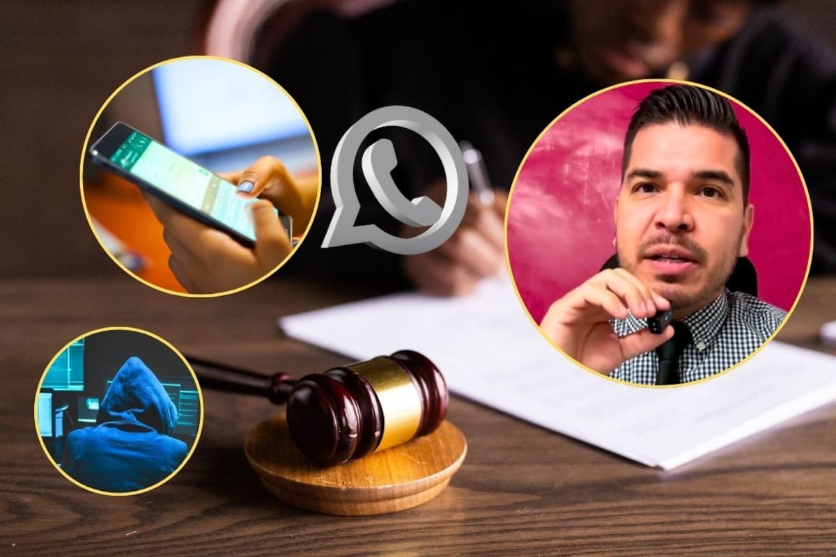 Luis Rodríguez, abogado familiar, advierte sobre el error de imprimir chats de WhatsApp para un juicio: “No basta con que solamente imprimas los chats”; se requiere un perito informático para extraer los datos y dar certeza al juez