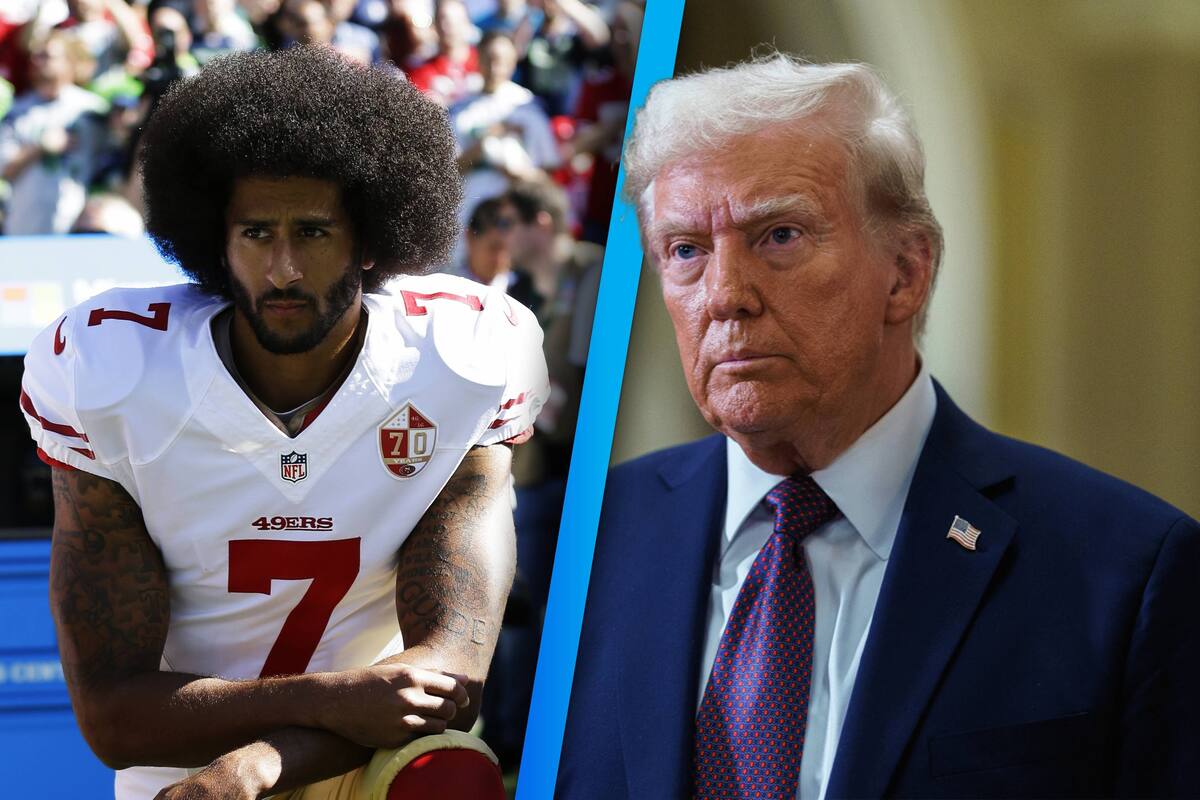 Donald Trump “mandó a retirar” a un jugador de la NFL tras protestar durante el himno nacional
