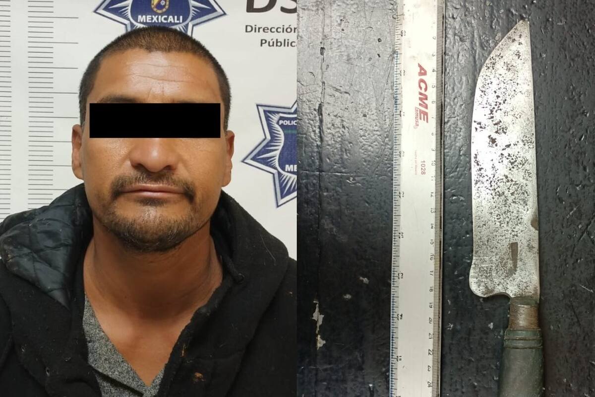 Con arma detienen a sospechoso de robo