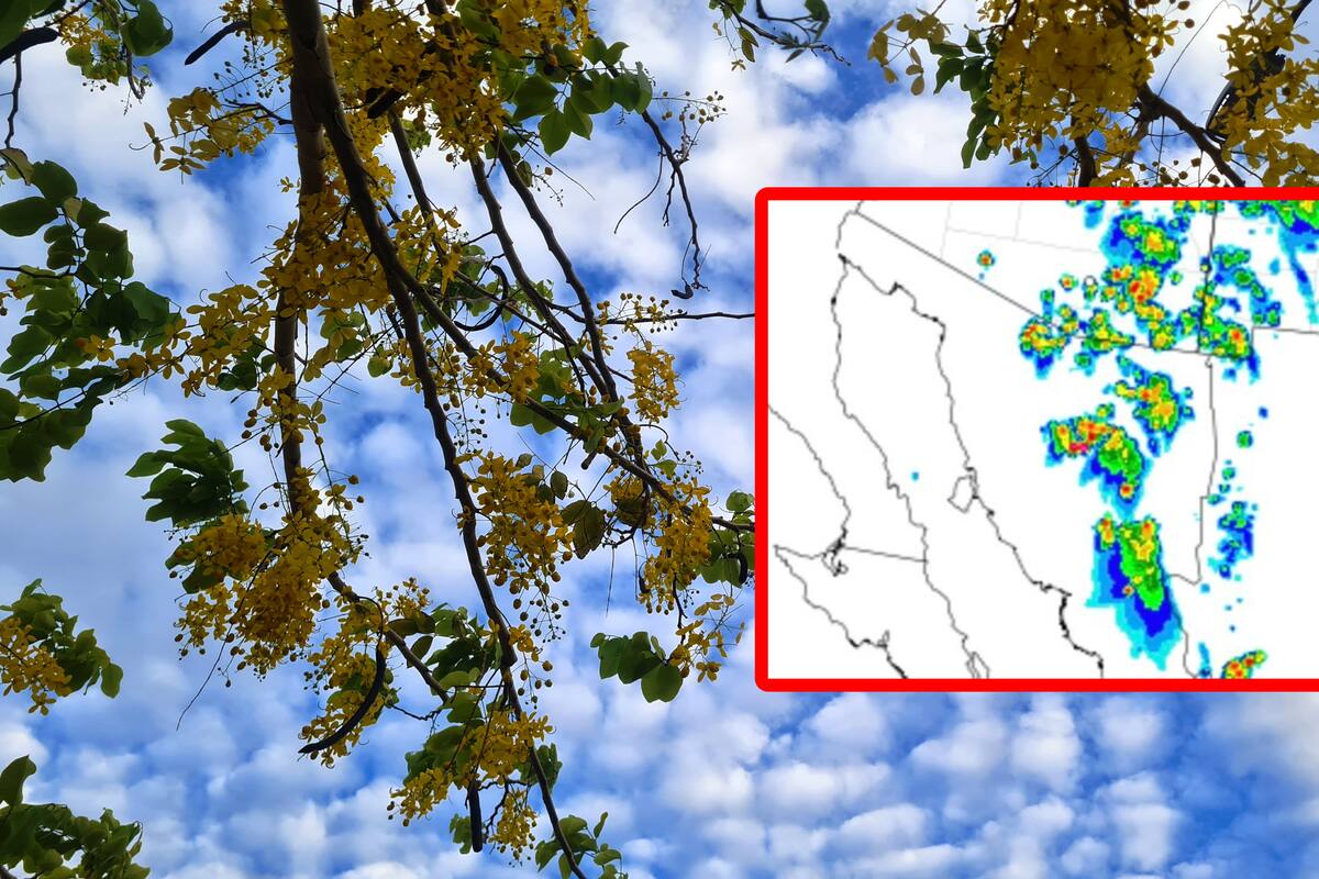 Pronóstico del clima para Hermosillo: Lluvias y tormentas en los próximos días