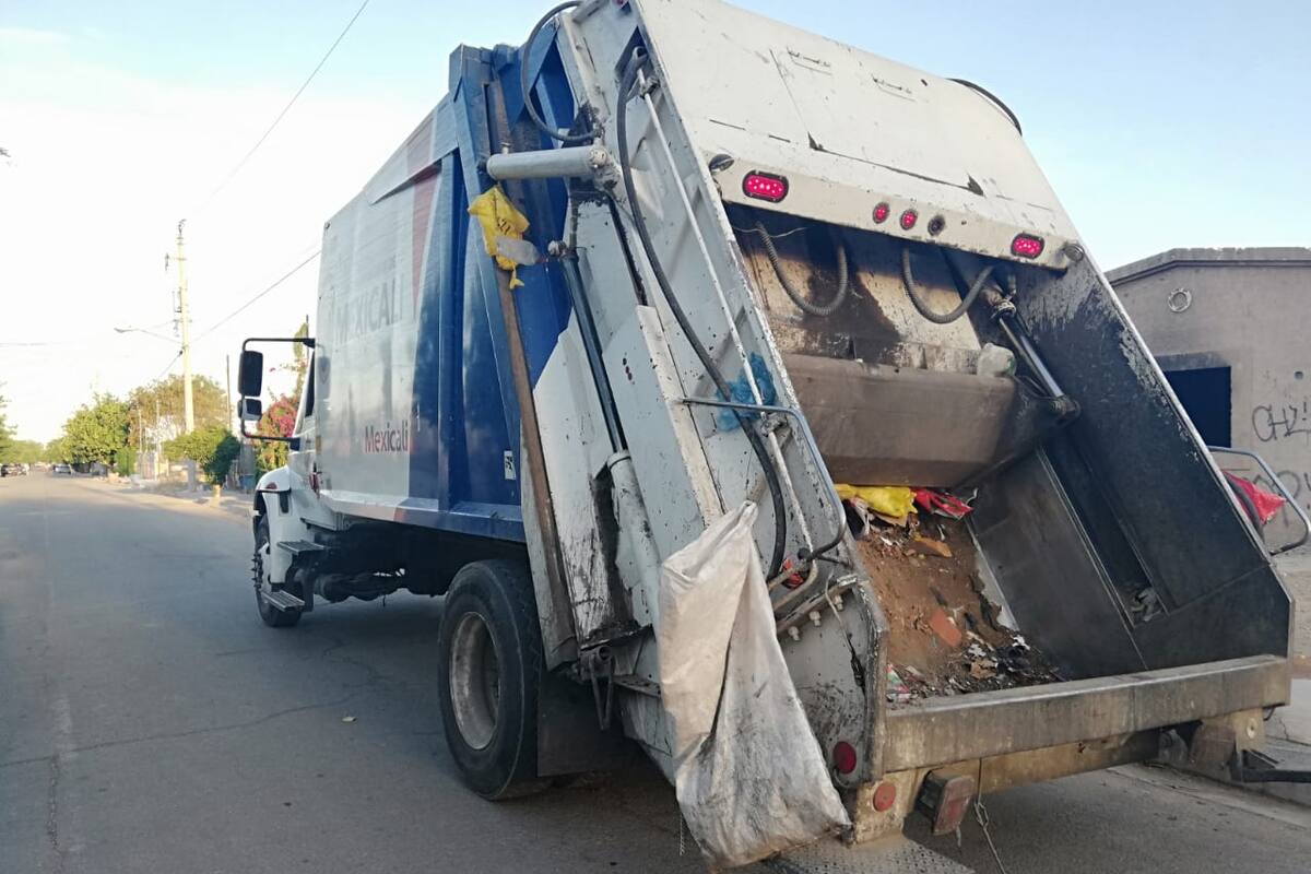 Amplía Mexicali contrato de arrendamiento de camiones de basura