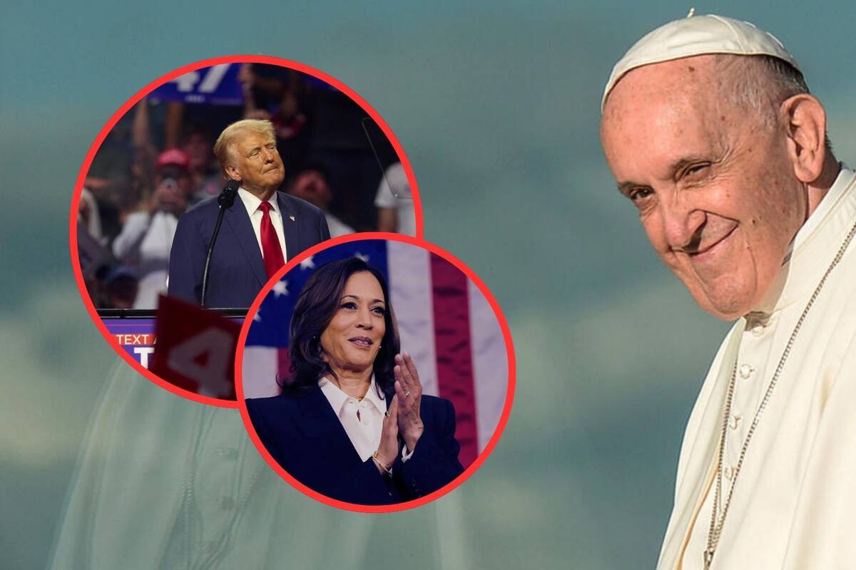El papa Francisco critica a Trump y Harris “ambos están en contra de la vida”