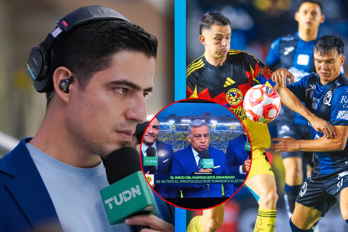 ¿Por qué Andrés Vaca no narró el partido del América ante Querétaro por Televisa?