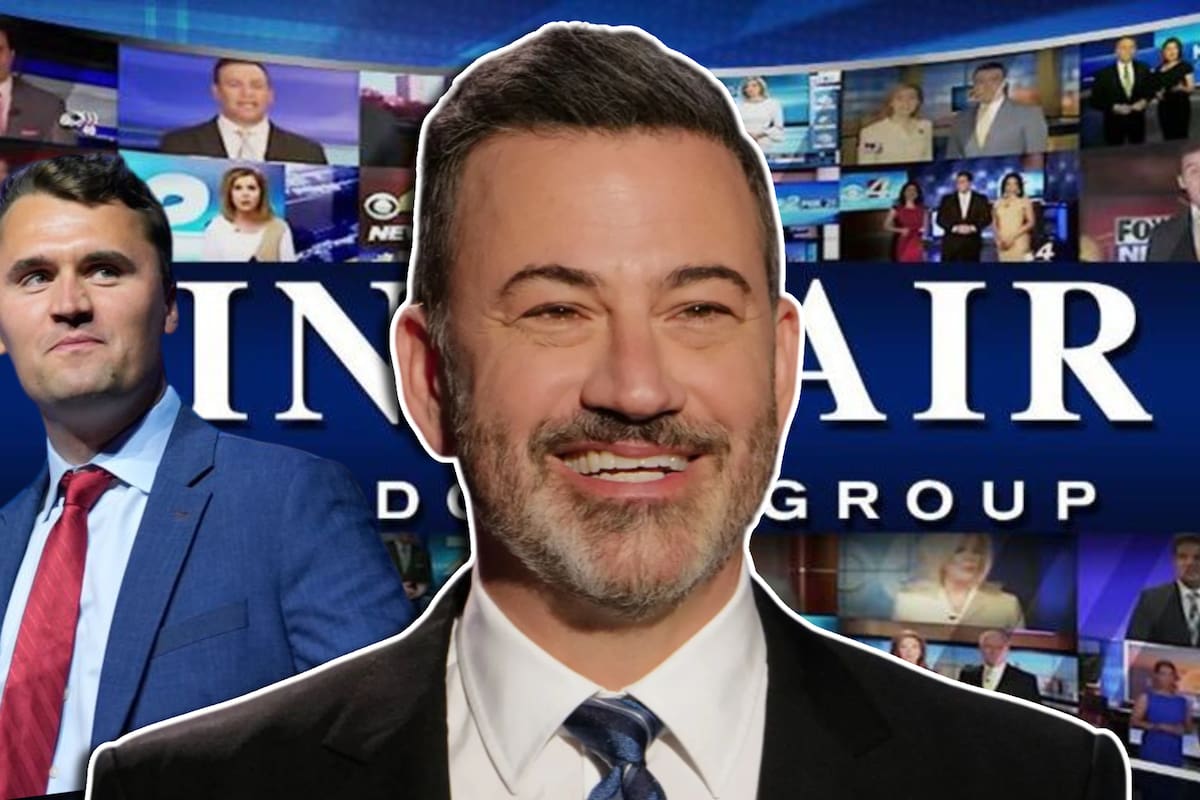 Sinclair Group exige a Jimmy Kimmel disculpa y donación a la familia de Charlie Kirk tras cancelar su programa por polémicos comentarios
