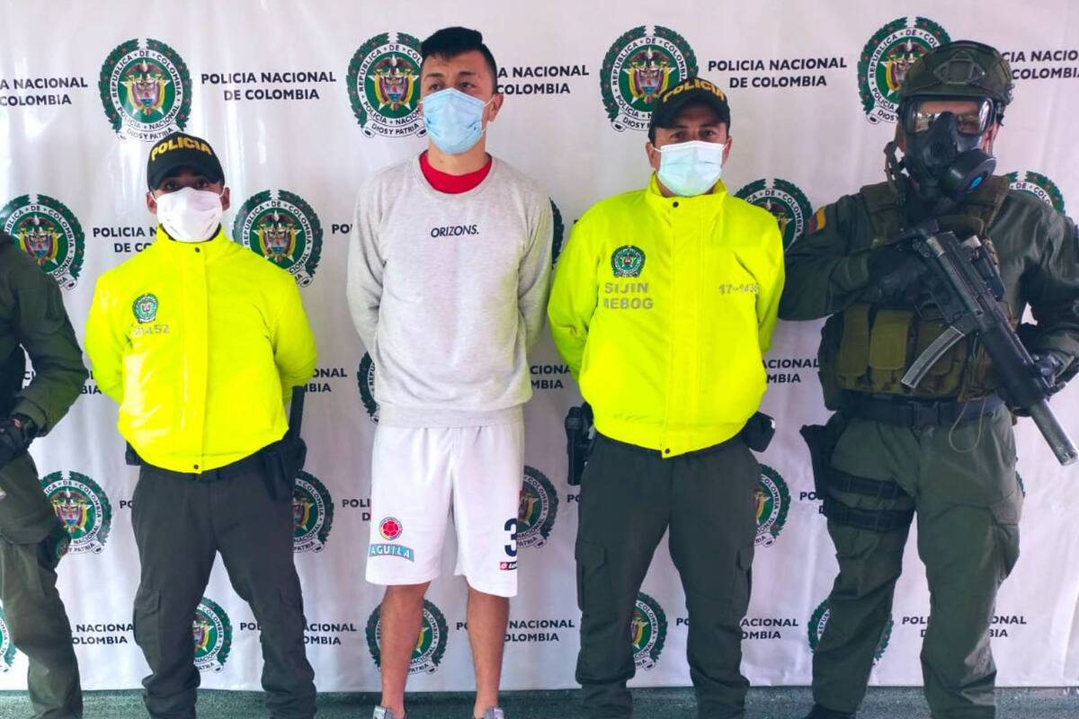 Colombia: Detienen a presunto culpable de asesinar a un policía en Bogotá