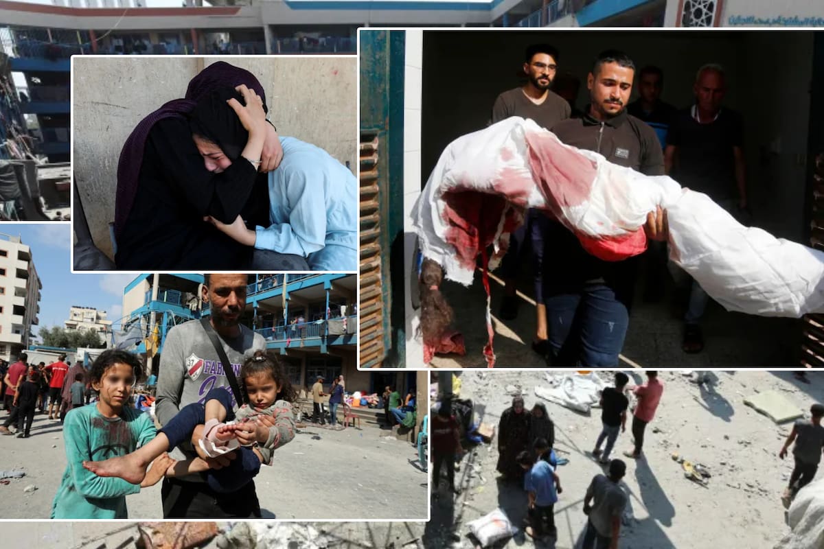 Al menos 90 muertos en bombardeo a campamento de refugiados en Gaza