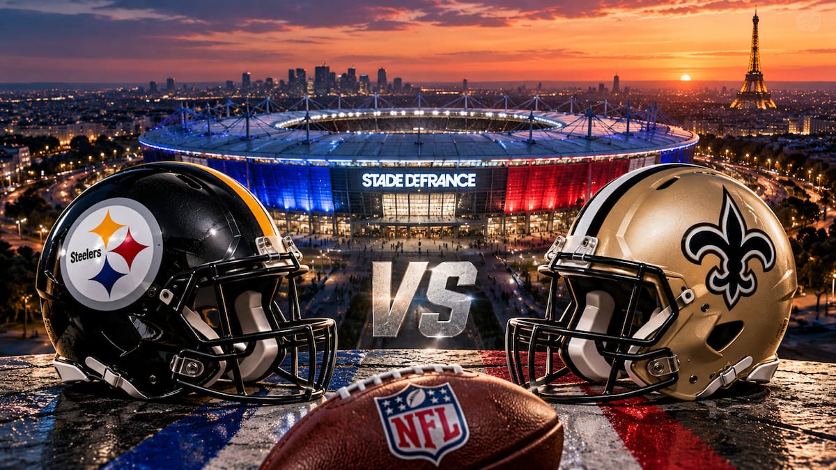 Steelers vs Saints: A qué hora y dónde ver EN VIVO en México el histórico primer partido de la NFL desde Francia