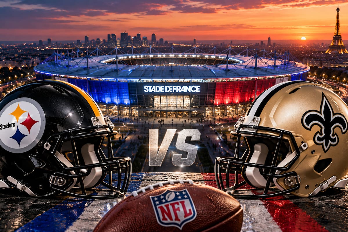 Steelers vs Saints: A qué hora y dónde ver EN VIVO en México el histórico primer partido de la NFL desde Francia