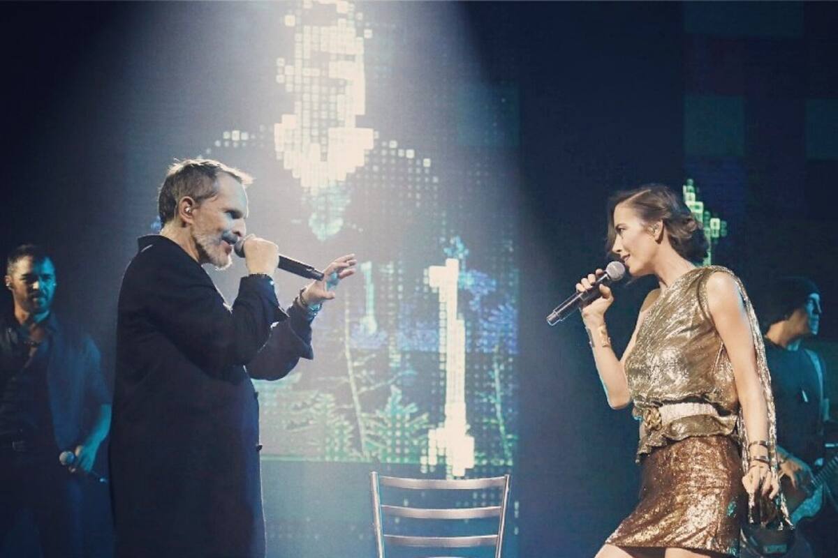 Sasha Sokol niega que Miguel Bosé tenga cáncer
