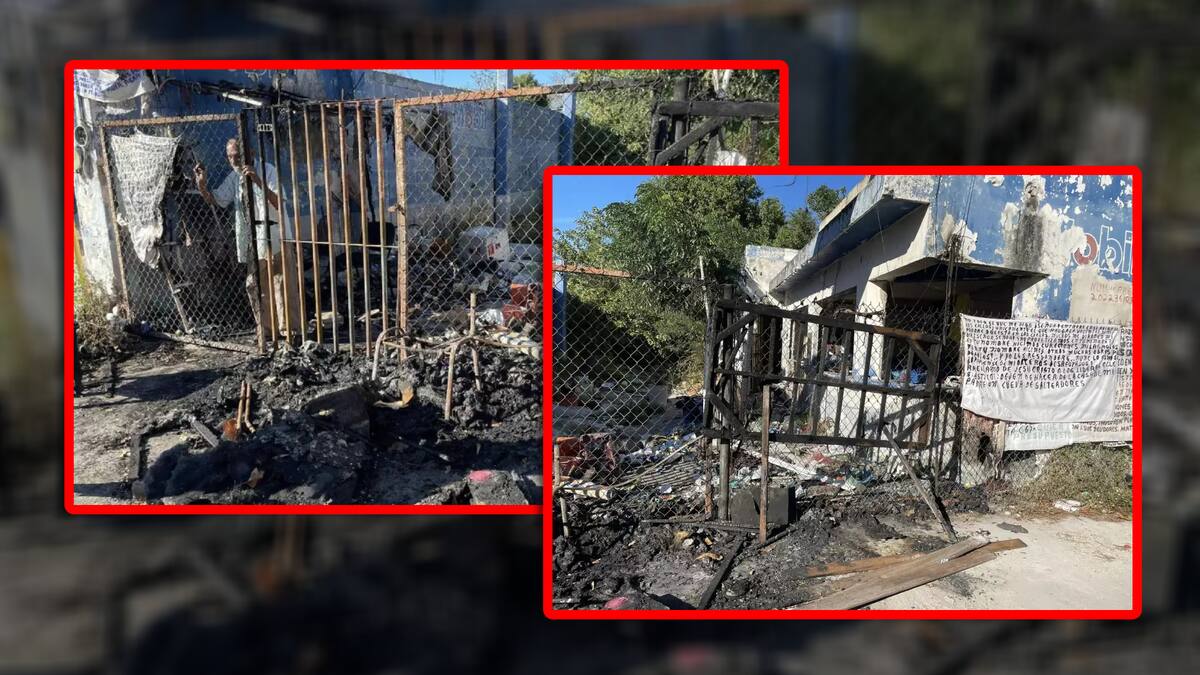 Adulto mayor sufre afectación en su hogar por incendio provocado por presuntos pirómanos